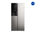 Refrigerador Electrolux 481L No Frost Side by Side Inverter AutoSense Dispensador Agua y Hielo ES4WS Inox