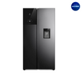 Refrigerador Electrolux 526L No Frost Side by Side Inverter AutoSense ES50WB Negro