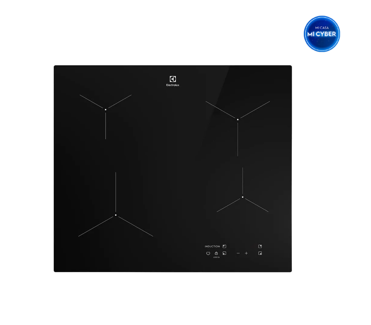 Encimera a Inducción 4 Platos Electrolux y PowerBoost IE6LP Negra