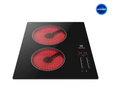 Encimera Eléctrica 2 Platos Electrolux Efficient Cubierta Vitrocerámica y Panel Touch VE3ST