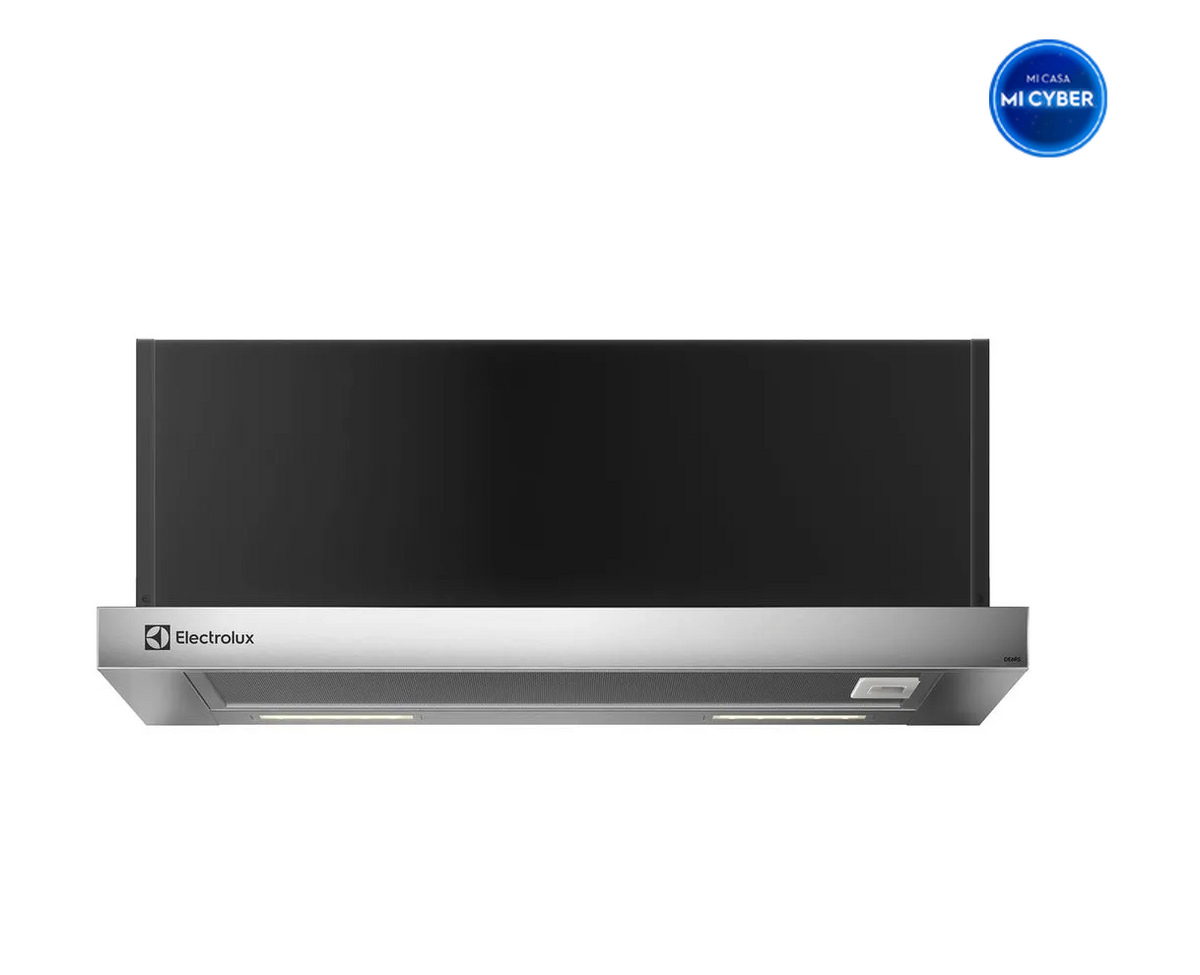 Campana de Cocina Extractora Electrolux Retráctil 60cm Efficient Luz LED DE6RS Inox