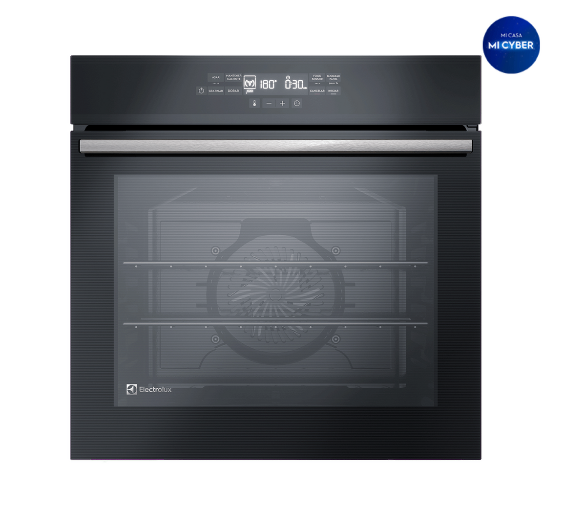 Horno Empotrable Eléctrico Electrolux 80L Digital y FoodSensor OE8EF