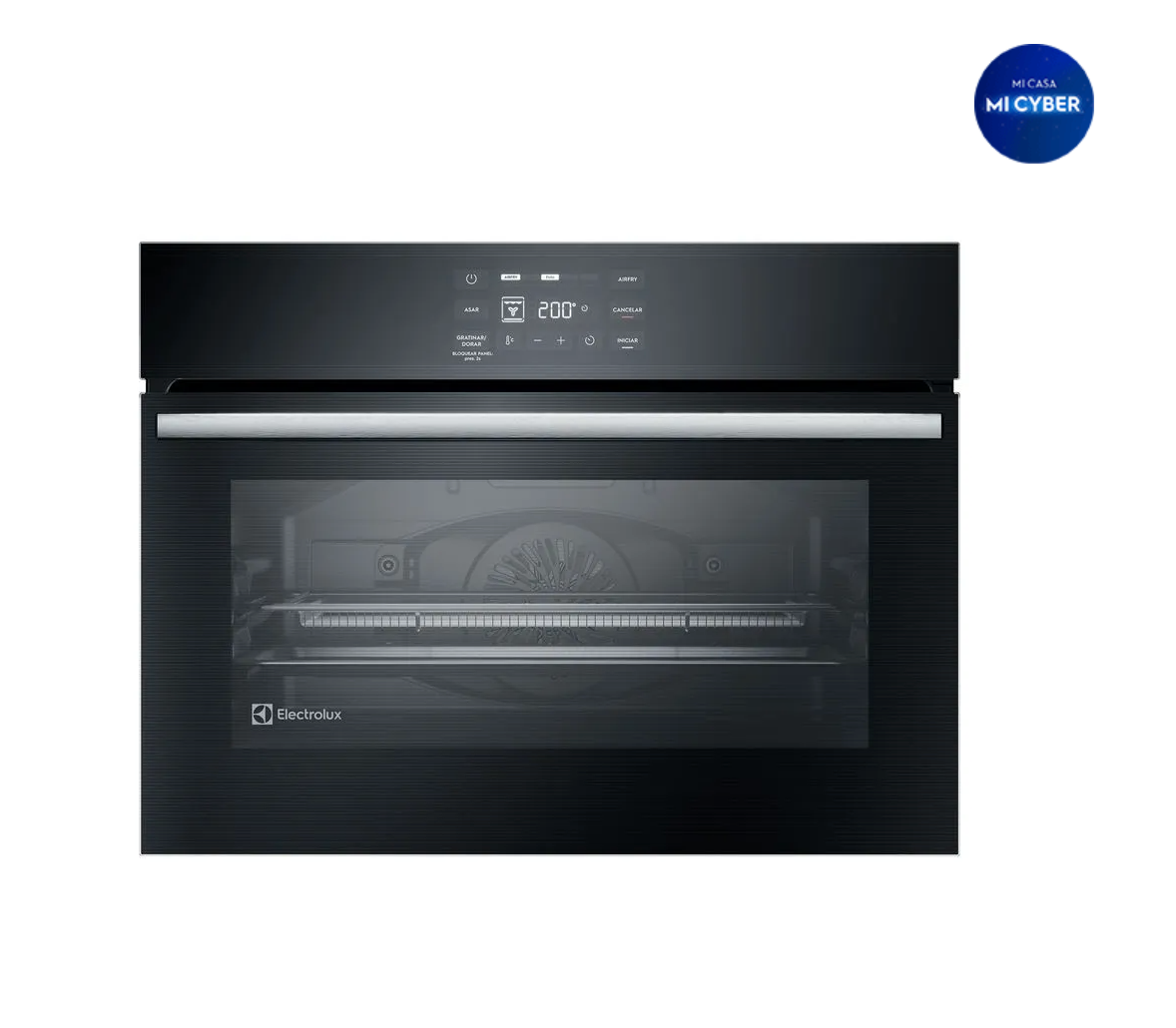 Horno Empotrable Eléctrico Electrolux 50L Experience Air Fryer, PerfectCook360 y Panel Touch OE5EA