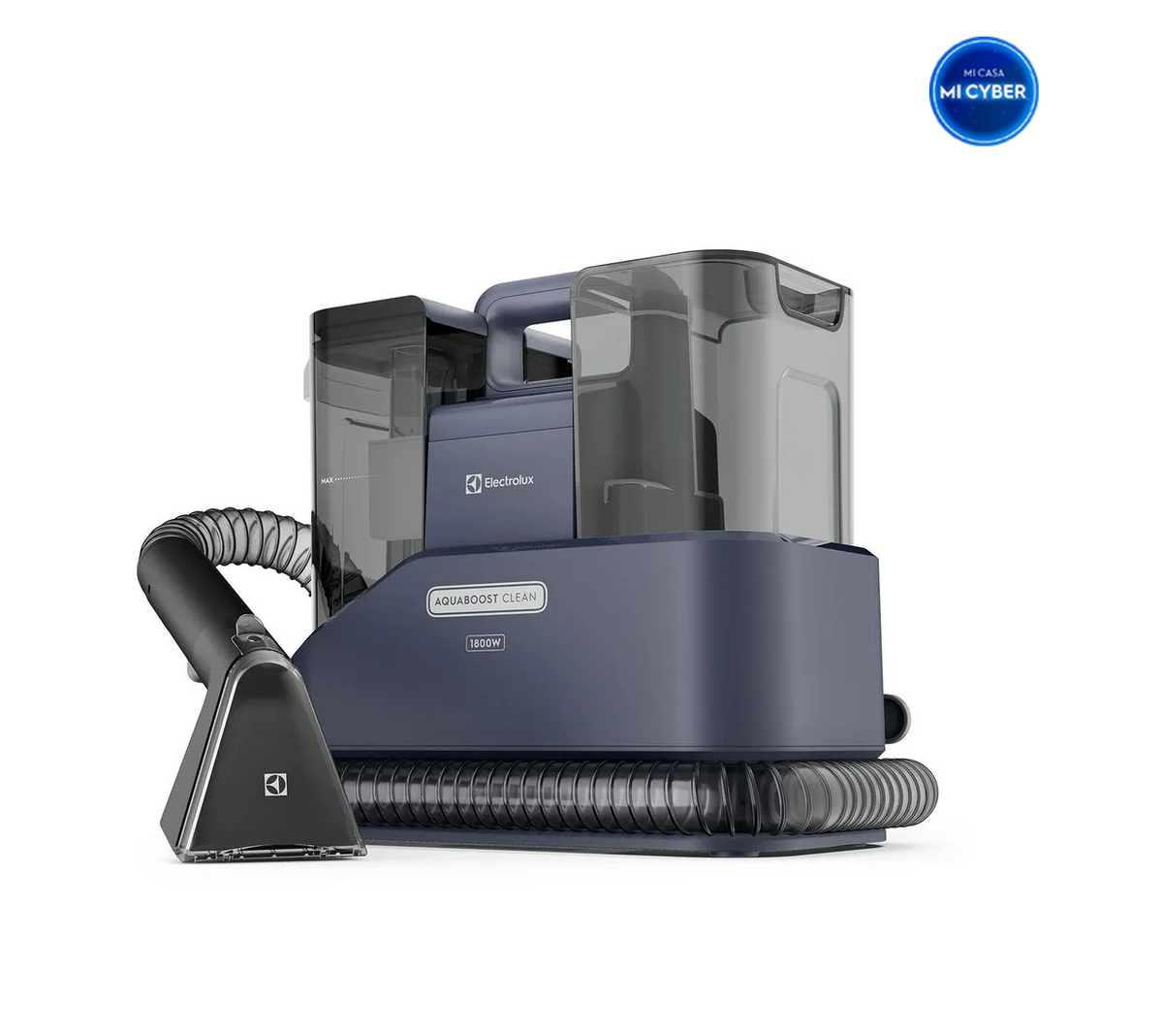 Aspiradora Lava Tapiz y Alfombra Electrolux 1800W AcquaBoost Clean Azul ESC10